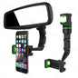 Universal Car Rearview Mirror Phone Holder | Hands-Free Adjustable Mount for Smartphones & GPS