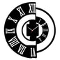 3D DIY Wooden Wall Clock | MDF Silent Quartz Wall Clock | Decorative Hanging Clock for Home & Office