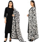 Katan Silk 3-Piece Suit for Women | Unstitched Plain Shirt & Trouser with Heavy Winter Silk Shawl