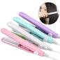 Mini Portable Ceramic Hair Straightener & Curler | Frizz-Free Smooth Hair | Random Color
