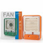Portable USB Air Cooler Fan – 3-Speed, Mist Spray, Rechargeable | Random Color