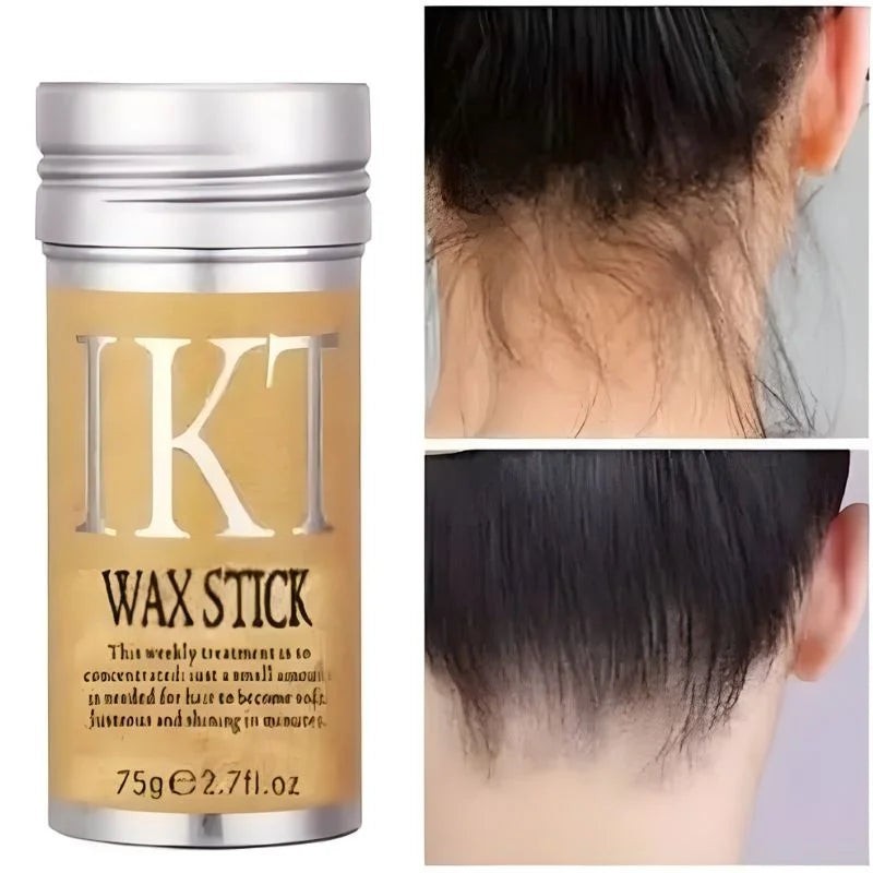 IKT Hair Wax Stick | Strong Hold Styling Gel Cream for Men Women & Kids | Frizz Control Edge & Fluffy Hair Setter